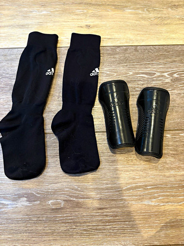 Adidas black soccer - adidas, shin