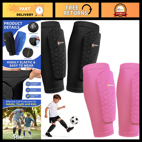 Lightweight soccer shin guards - shin,